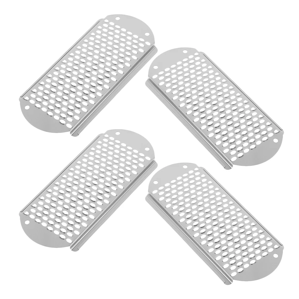 

4pcs Foot Files Manual Callus Remover Heel Scraper Soles File Handheld Pedicure Tool Stainless Steel Dead Skin Exfoliator Foot