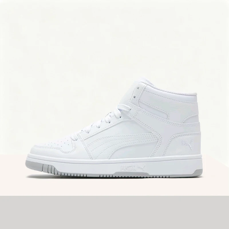 

Кроссовки Puma Rebound LayUp Simple, универсальные, повседневные, для активного отдыха, удобные, мягкие, дышащие, средней высоты (унисекс) - белые 396144-01