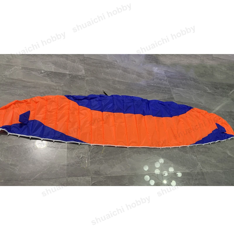 1PCS Double-layer 2.8Meters Wingspan Paraglider Canopy 40D Nylon Parachute Head DIY Paragliding Wing for RC Paramotor Fly Model