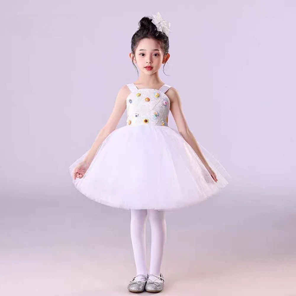 

Children's Clothing Party Fairy Stage Dance Wear Girl Ballet Dress Cosplay Costumes Princess Performance Kids Clothes Tutu
