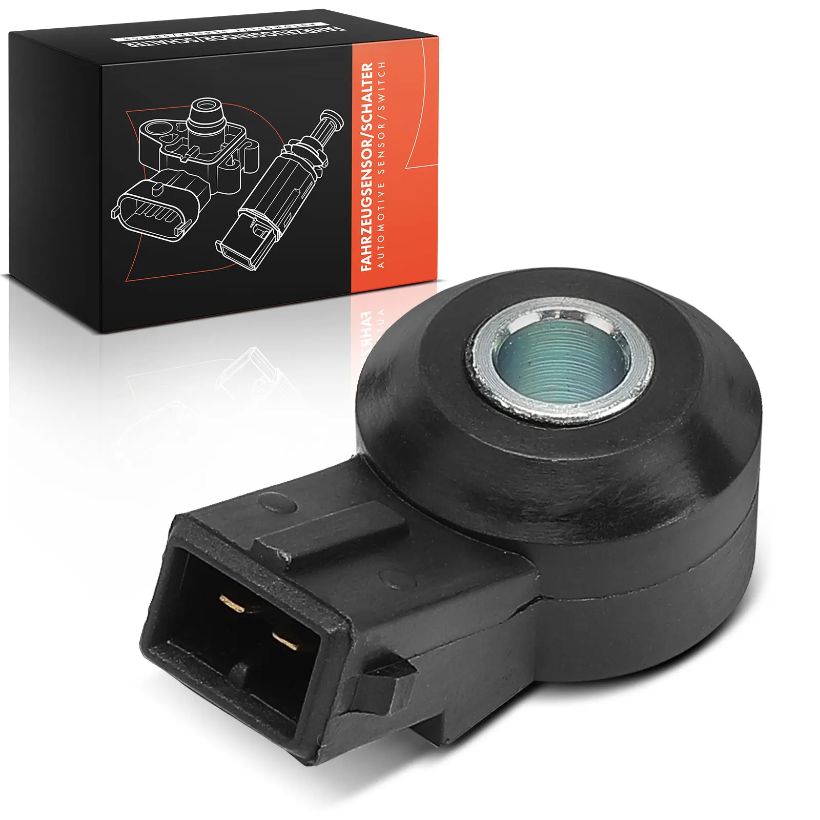 Frankberg 1x Klop Sensor Kloppen voor VW Golf 3 4 Polo Bora Lupo Vento Seat Cordoba Ibiza 2 030905377A KS251 93001 2421026