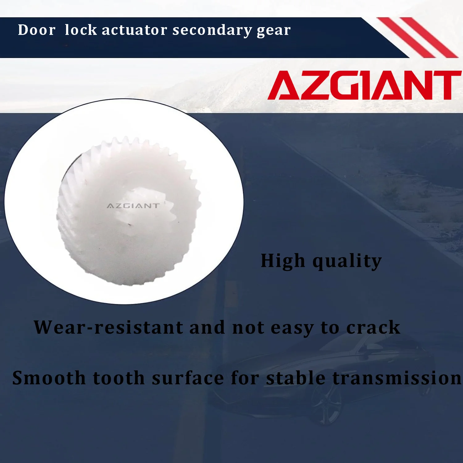 

AZGIANT Car Door Lock Actuator Secondary Internal Gear Replacement for FAW Jiefang HU VN Auto Parts