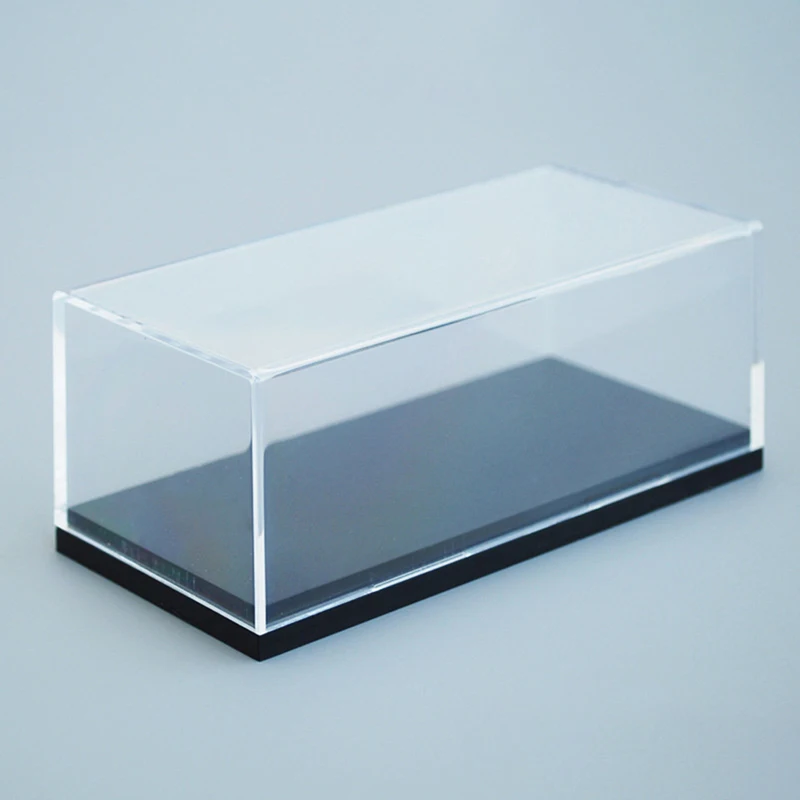 1PC Acrylic Display Case fit for 1:64 Mini Size Dust proof Clear Case Cabinet 1/64 Action Figures Storage