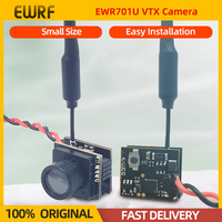 EWRF EWR701U AIO FPV VTX Camera 5.8G 48CH 25mW Transmitter 600TVL 120 Degree For RC FPV Indoor Racing Freestyle Drone Quadcopter