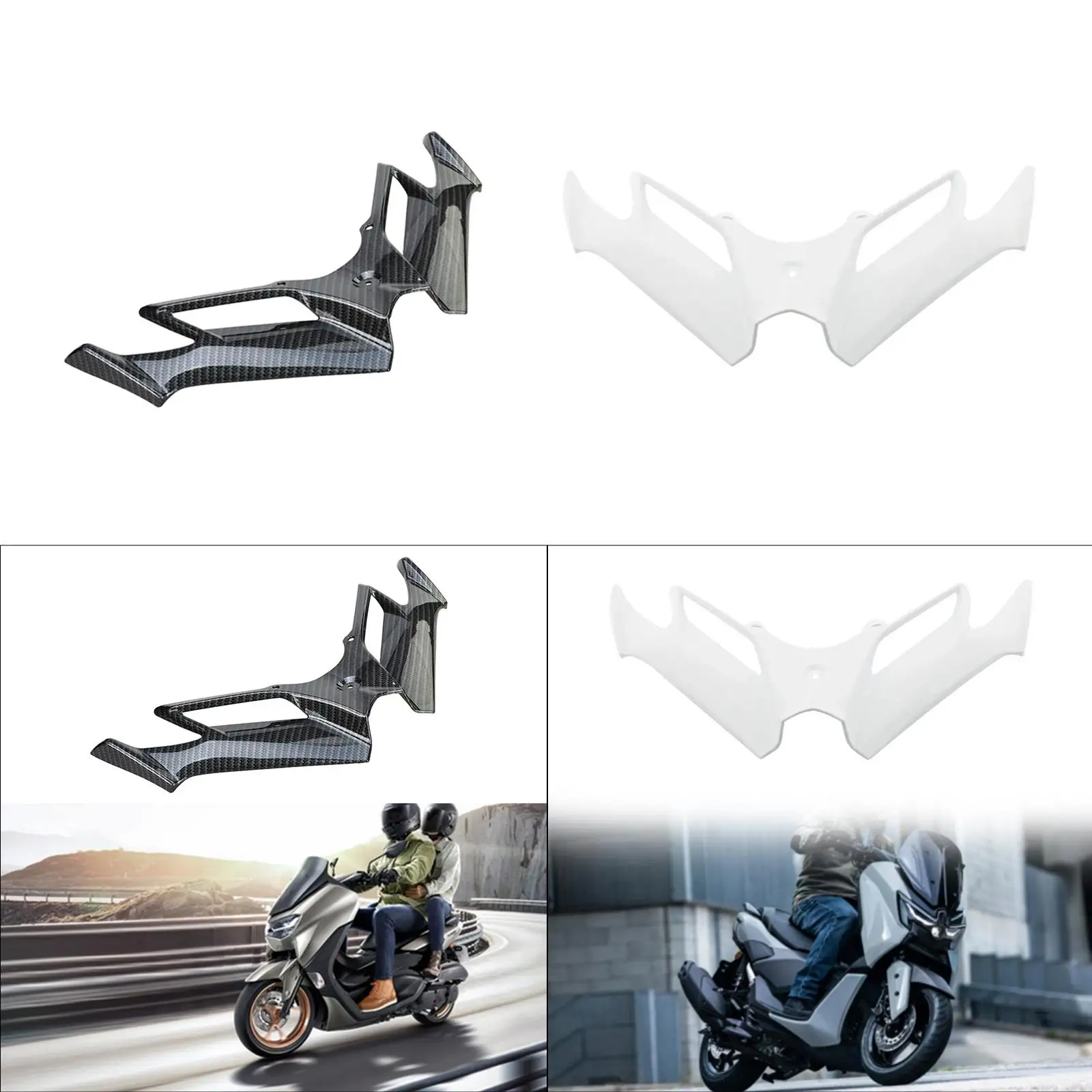 

Front Winglet Length 41cm Replacement for Yamaha Nmax125 Replace Parts Lightweight Professional Motorbike Accessory