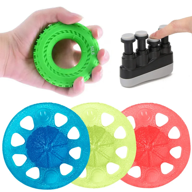 

Fidgets for ADHD and Anxiety Fingers Exerciser Grip Balls Hand Therapy Squeeze Relief Stress Ball Strengthener Kids Adults