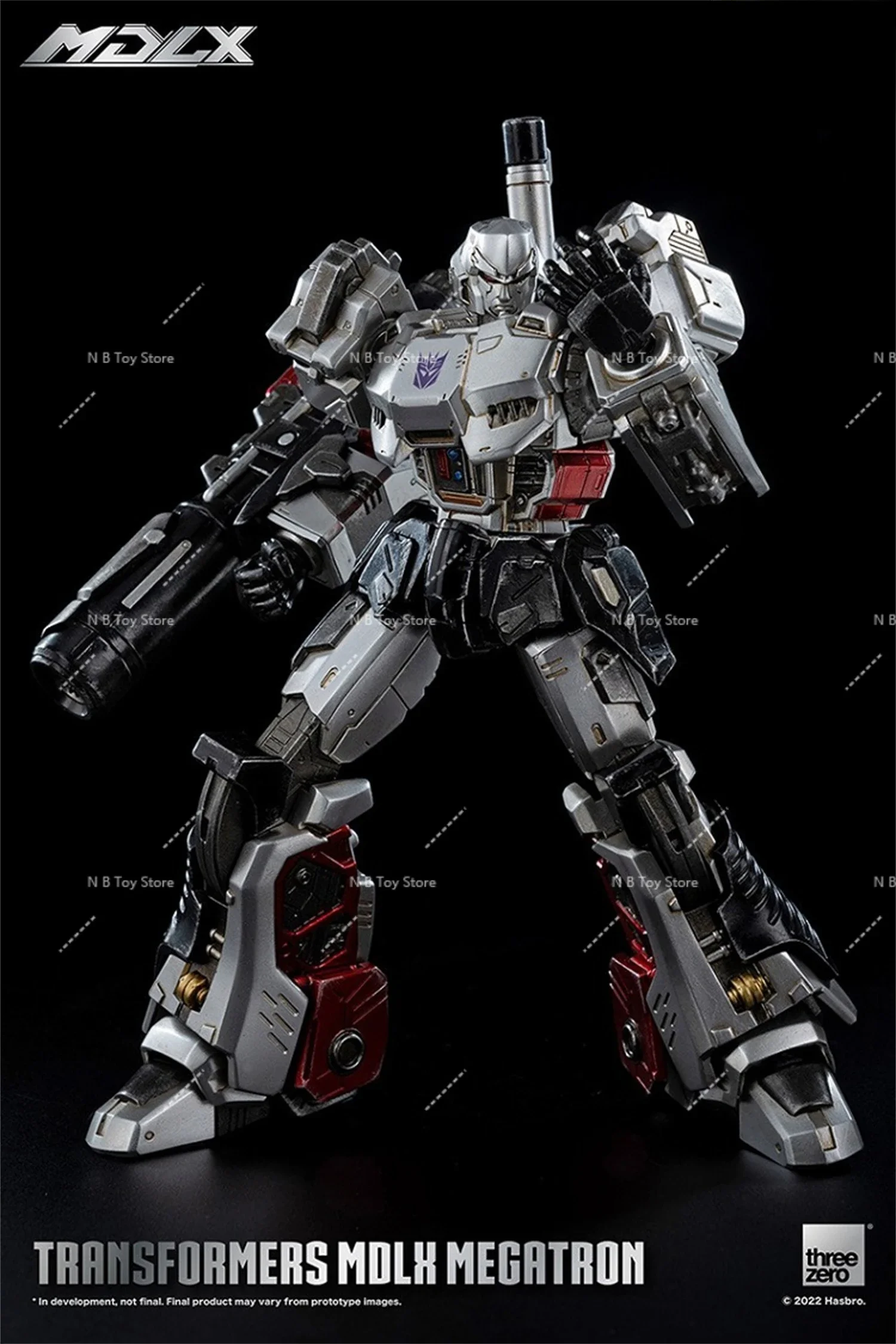 【W magazynie】 oryginalna figurka ThreeZero 3A G1 MDLX Transformation DLX MG Tank Megatank wysokiej jakości figurka z pudełkiem