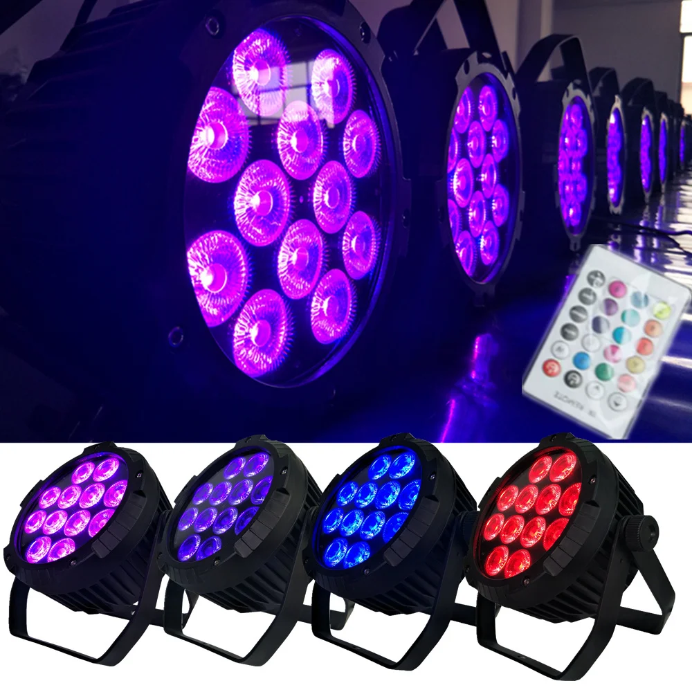 

4pcs/lot Pro Lighting Ip65 Waterproof Led Par 12x18w Rgbwa Uv Par Led Lighting Dmx512 Nightclub Led Fixture