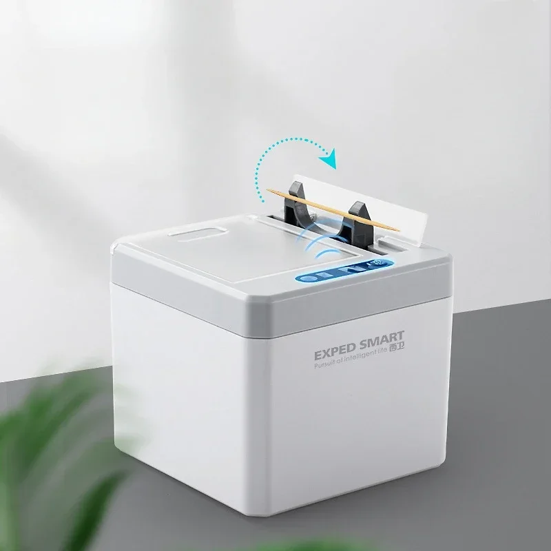 

Intelligent Sensor Toothpick Box Hand Free Automatic Smart Sensor Toothpick Dispenser for Home Hotel Can Hold