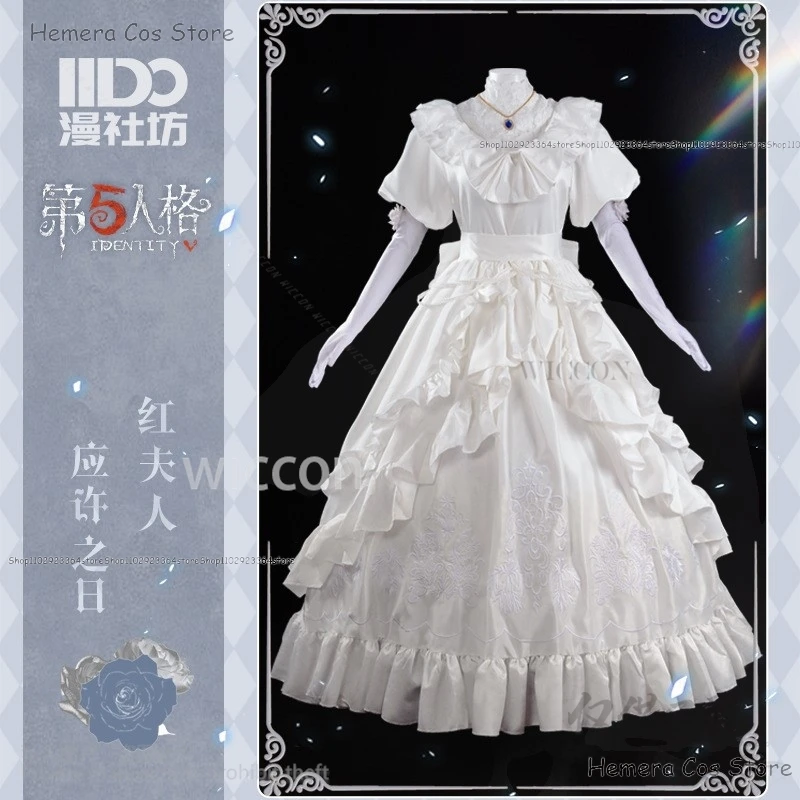 Anime Game Identity V Cosplay Loody Queen Costume Mary Lolita Dress Wig Woman Halloween Christmas Fancy Wedding Suit Customized