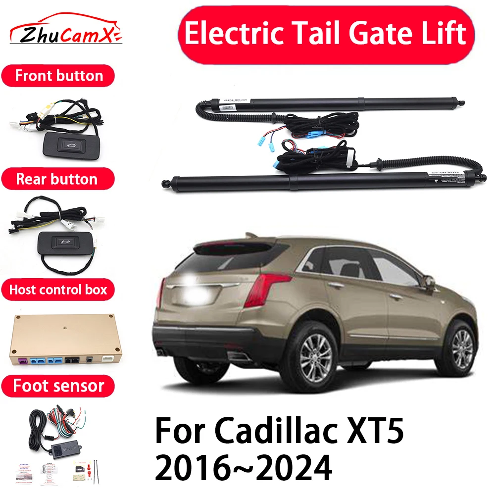 ZhuCamX Car Automatic Electric Tail Gate Lift Tailgate Assist System for Cadillac XT5 2016–2024