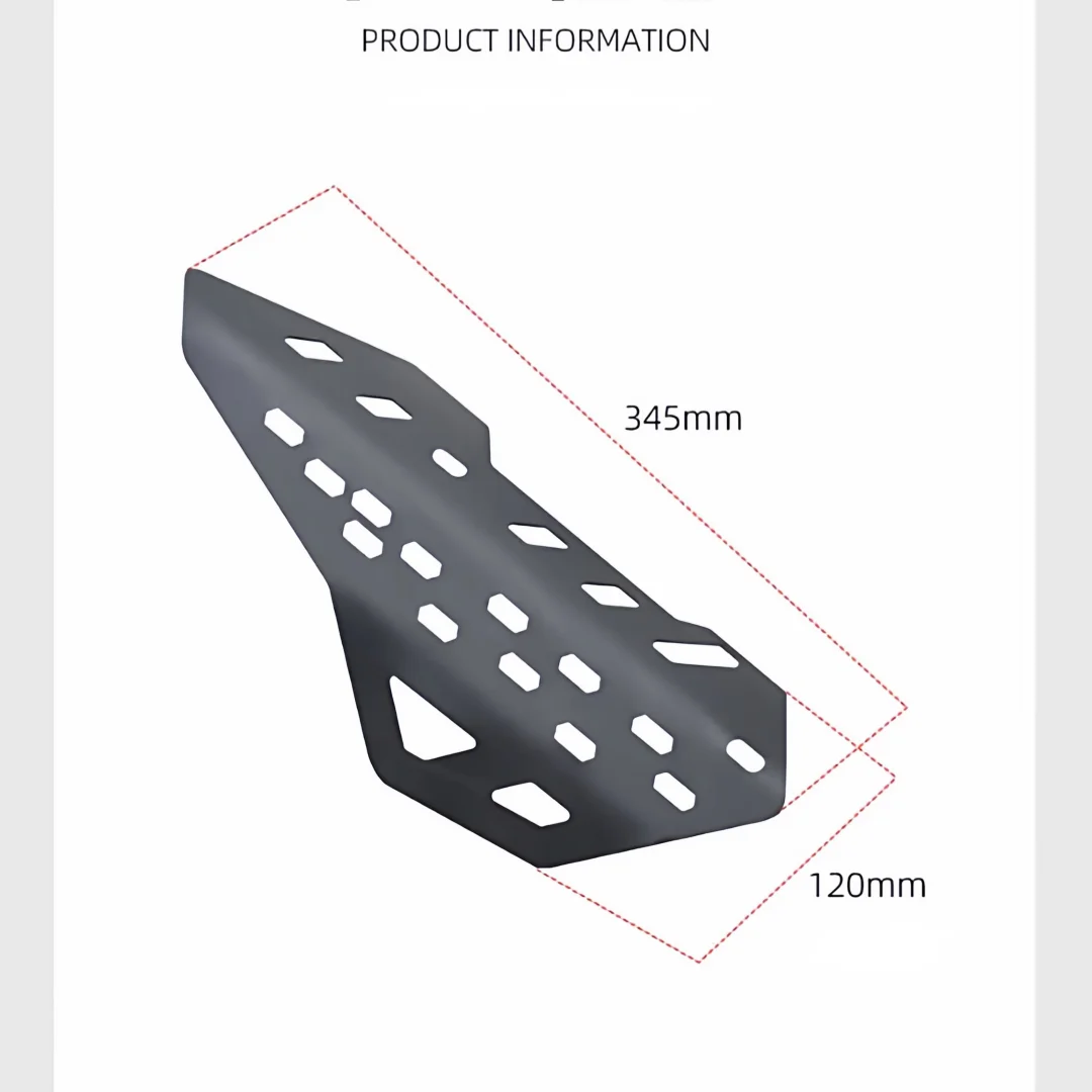 For VOGE 300AC modification exhaust pipe anti-scald cover - stainless steel heat insulation retro protection cover accessory