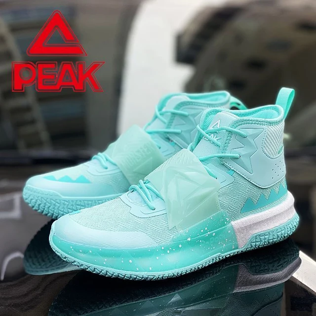 Peak Basketball Shoes Men s Beast 8th Generation Pengpai Technology Practical Cement Floor High top High top Sports Shoes AliExpress