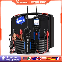 VDIAGTOOL V200 Pro Automotive Power Circuit Probe Tester Breaker Finder Tool 12/24V Electrical Open Short Circuit Finder