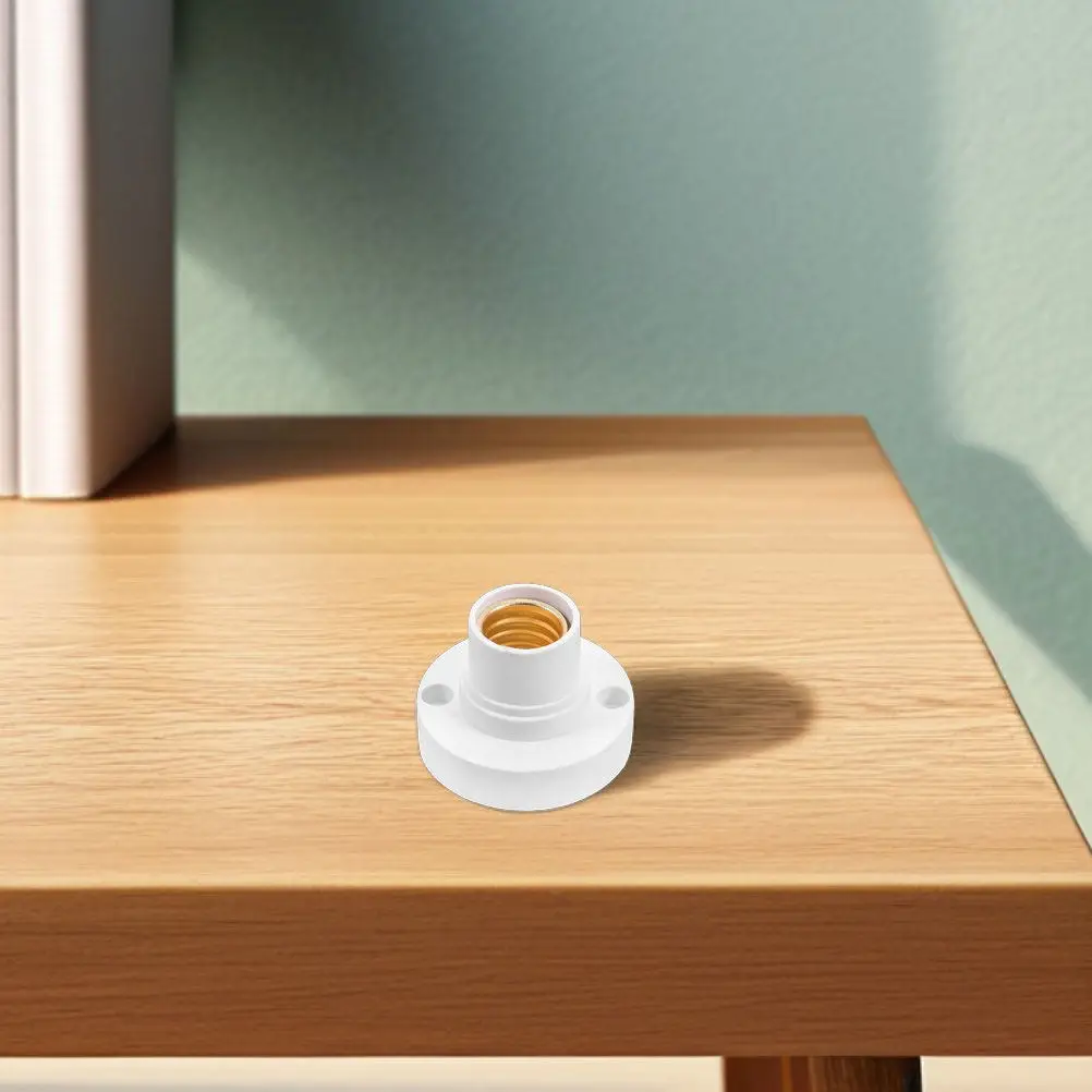 

10 шт. патронов для лампочек E14 с малым винтовым основанием, круглый держатель для лампы, для освещения дома, офиса, торгового центра, со стабильным напряжением