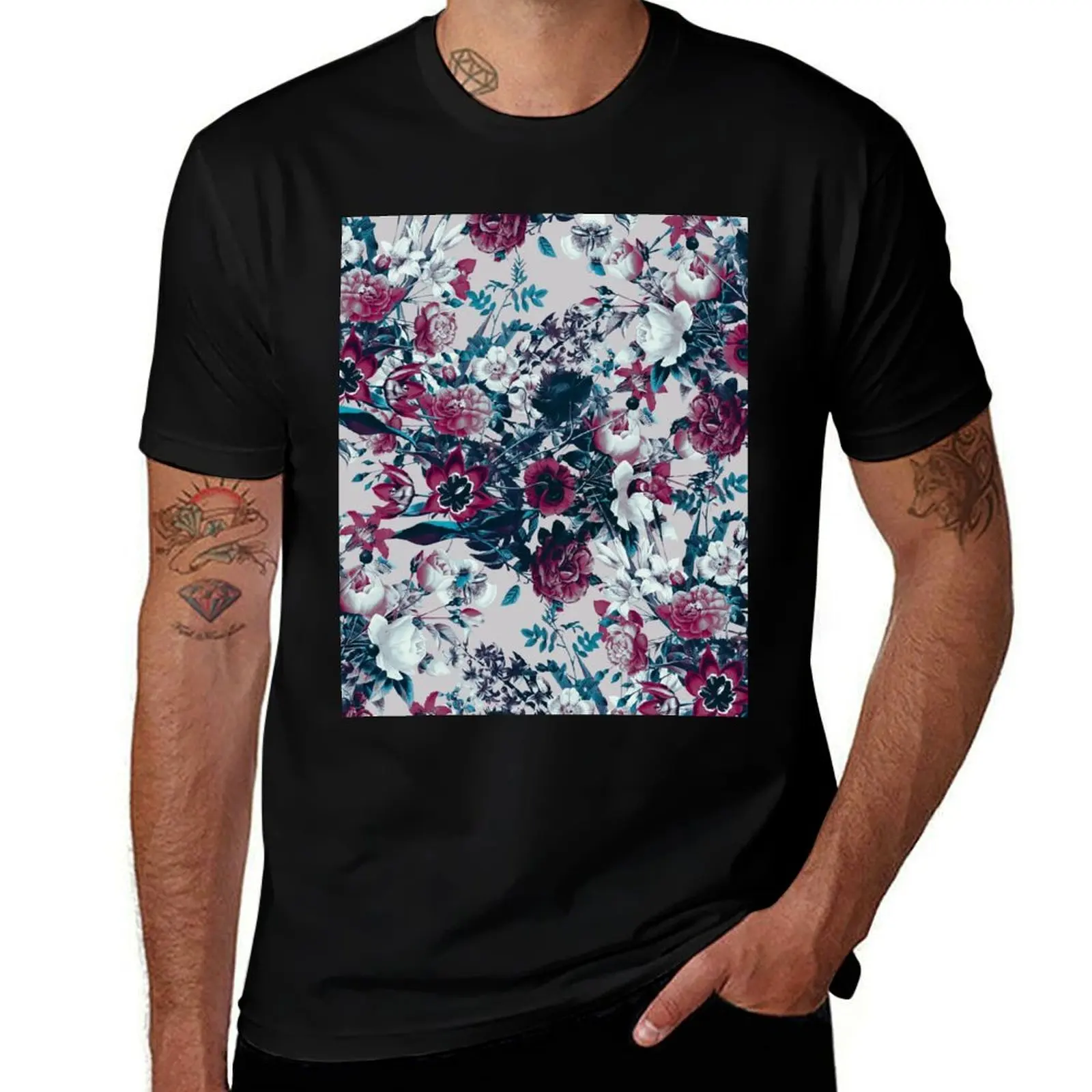 Macigal Garden VII T-Shirt Plus Size Outdoor Casual Top T-Shirt