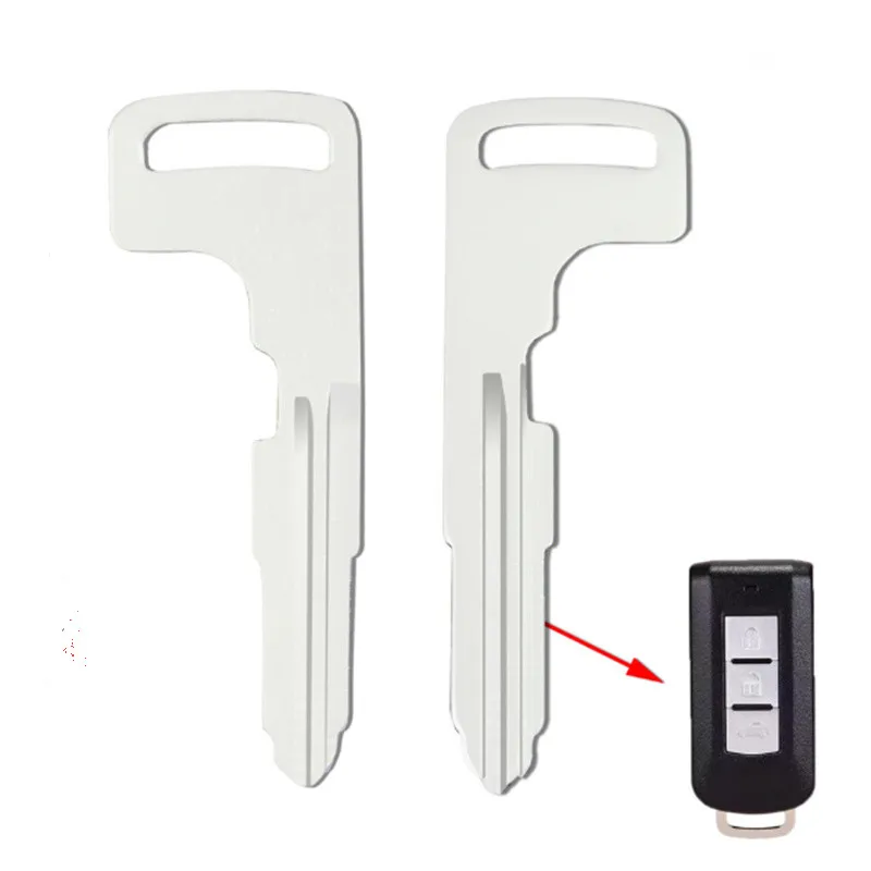

Левая сторона, 10 шт., лезвие автомобильного ключа с умным управлением для Mitsubishi Lancer Outlander Sport RVR ASX, сменный дистанционный необрезанный ключ B