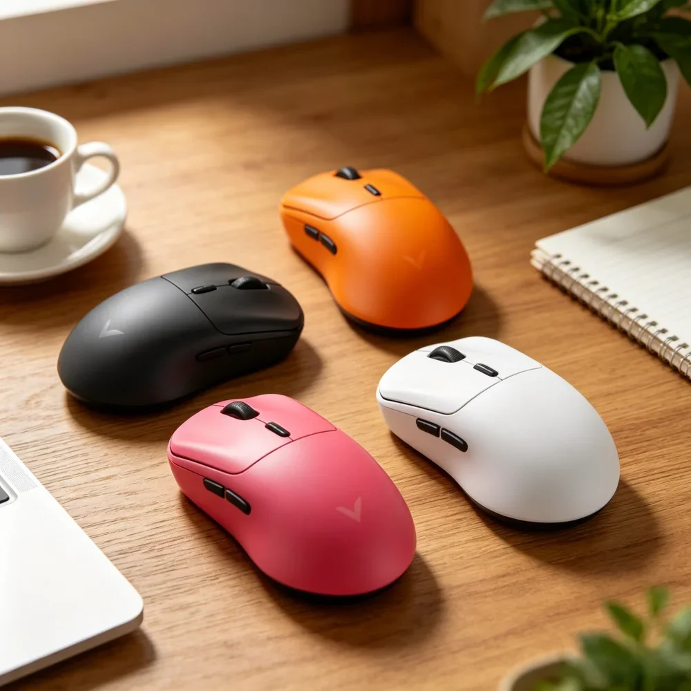 53g Lightweight Rapoo VT3 VT3 MAX Wireless Gaming Mouse True 8K Polling Rate 750Hr Long Battery Life Macro Enabled