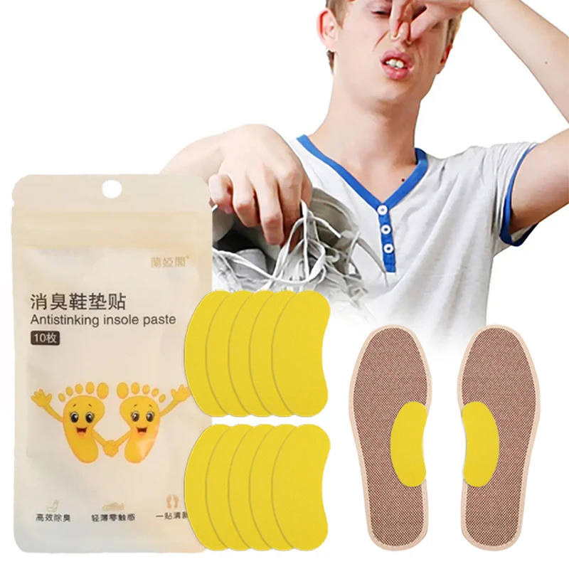 

Shoes Deodorant Patch Shoe Odor Paste Footwear Stink Antibacterial Removal Deodorizer Insole Freshness Sticker Foot Care