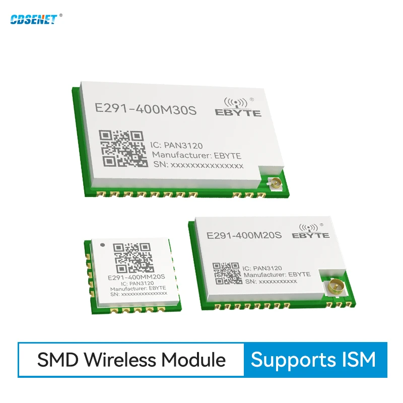 433/470M SMD Wireless Module Test Board CDSENET E291 Series Long Distance up to 8KM 2FSK GMSK