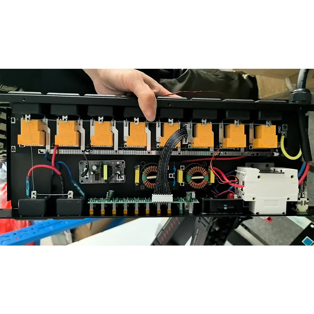 نظام الطاقة الاحترافي Paulkitson، نظام إدارة الطاقة لمرحلة معدات الصوت