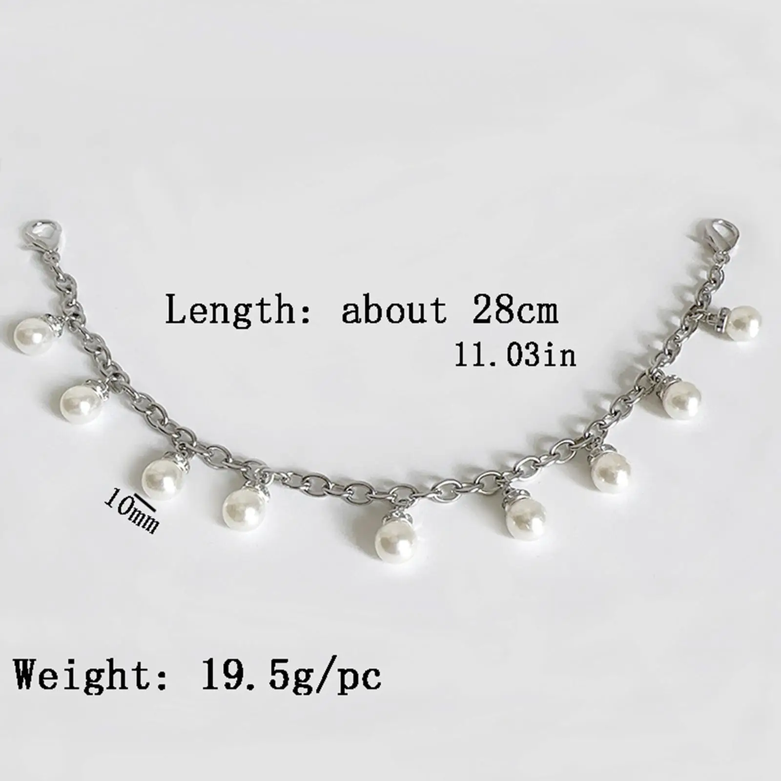 Shoe Chain Versatile Punk Gift Unique Shoelaces Chains Charm Shoe Charms Decoration for Beach Party Birthday Holiday Valentine