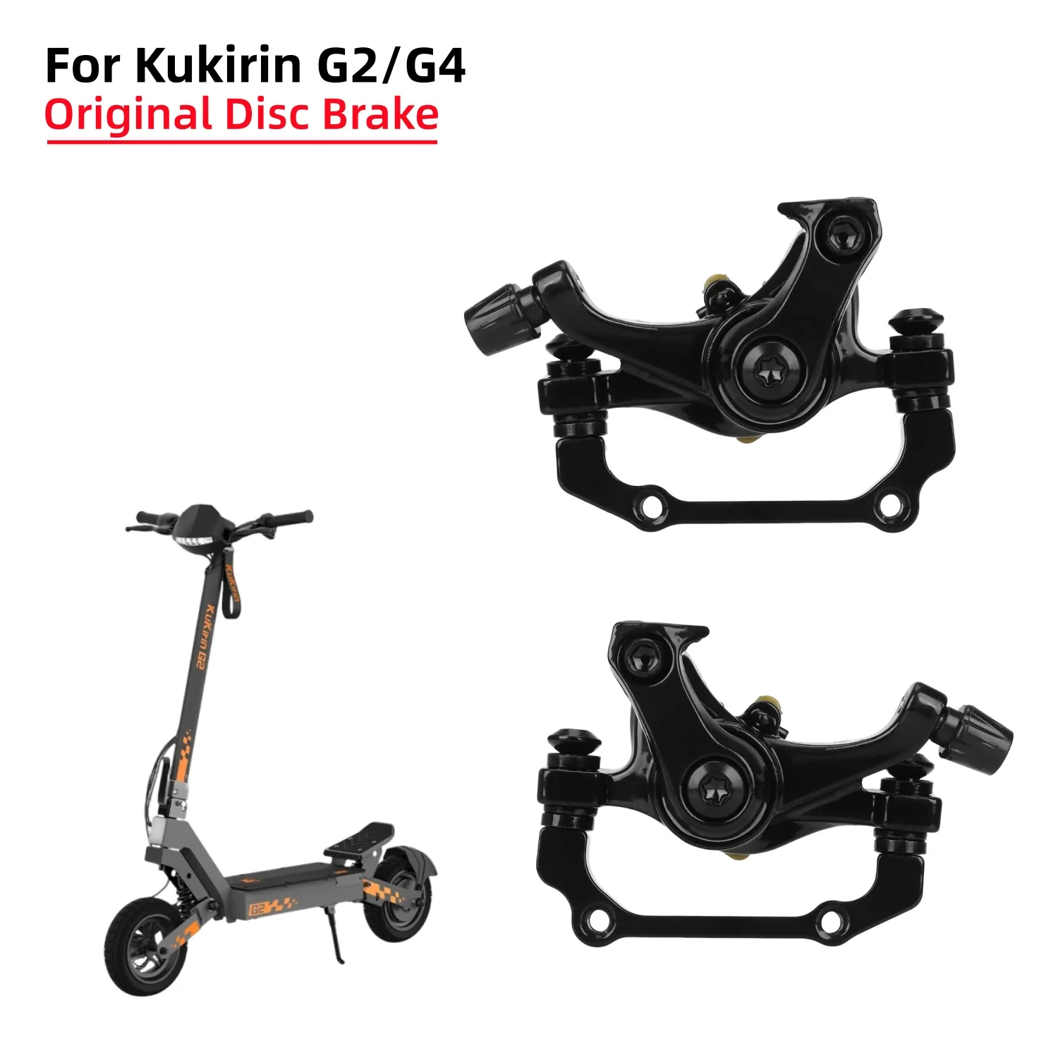 Disco de freno original para scooter Kukirin G2 G4, piezas de repuesto para freno de disco de scooter eléctrico Kugoo Kirin.