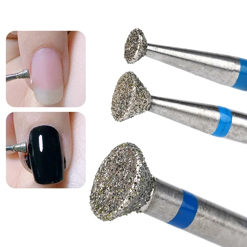 

Nail Art Polishing Removal Head Disc Grinding Burr T Mills Grinder Diamond Electric Drill Bit Cuticle Cutter Manicure Tooles