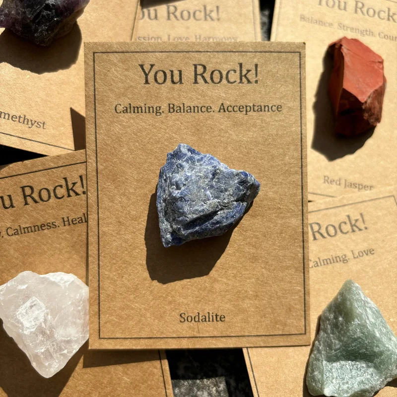 

LY006 l Crystal Healing Cards Wi Original Ro Version Crystal Healing Therapy Cross-Border Independent Station