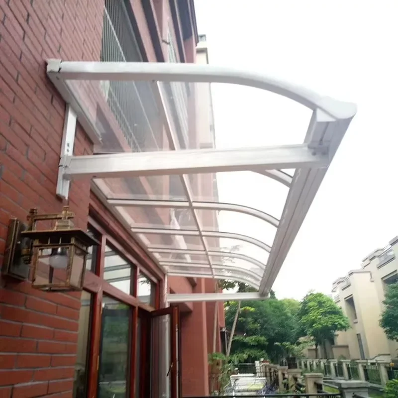 Outdoor Patio Awning Window Cover Awning Aluminum Waterproof Polycarbonate Awning