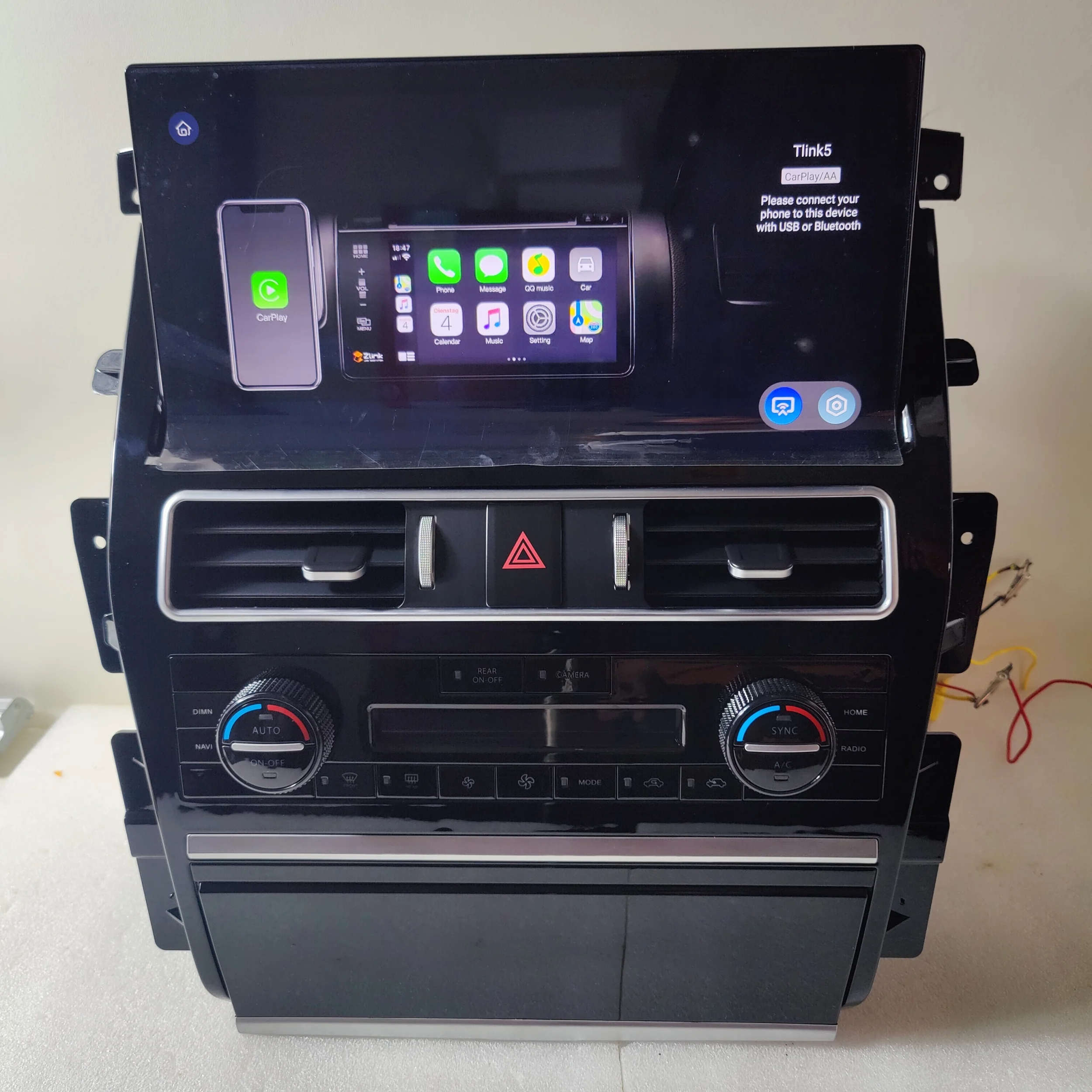 13.3 Inch Touch Screen Car Radio For Nissan Patrol Y62 2012-2019 Android CarPlay Bluetooth GPS DSP Head Unit