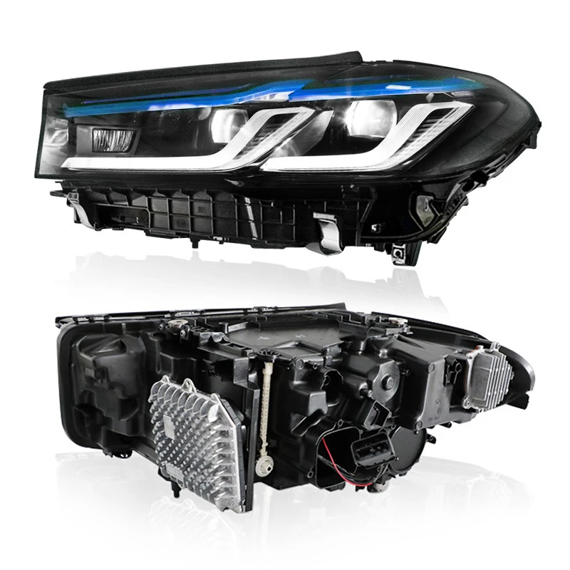 

For 5 Series G30 G38 M5 LED Headlamp 2021-2022 Model Full LED Headlight 35W Plastic Power