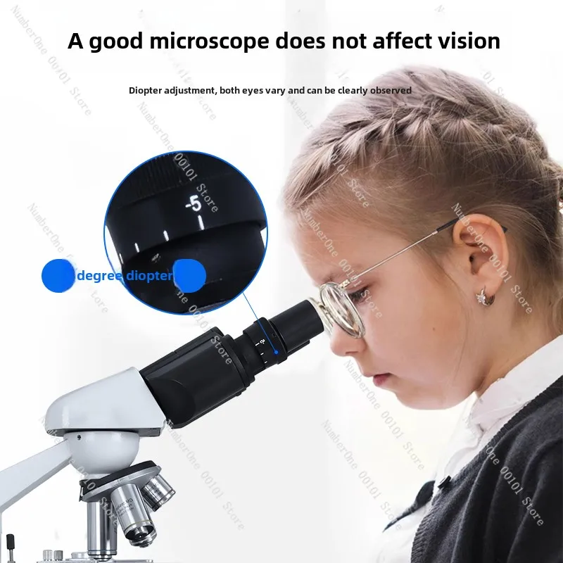 Microscope for primary and secondary school students and junior high school students