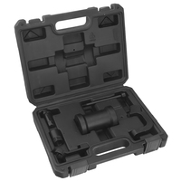 Podofo Rail Diesel Fuel Injector Pneumatic Puller Hammer Remover Tool Pneumatic Removal Puller Combination Kit For VW AUDI 1.6 2