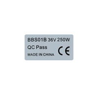 8PCS 36V 250W Sticker 48V 750W Sticker Electric Bicycle Sticker For BAFANG BBS01B BBS02B BBSHD Mid Drive Motor Ebike Accessries