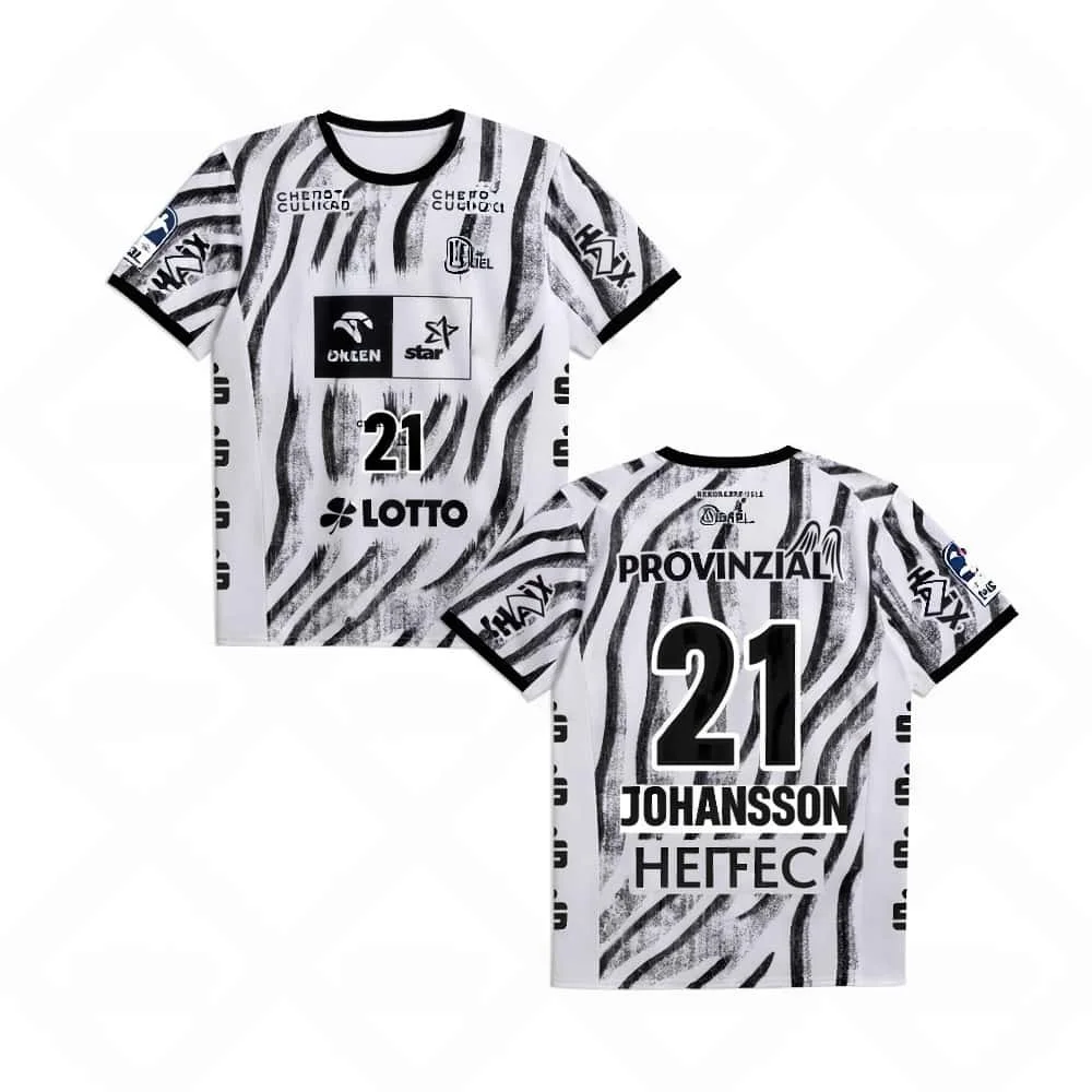 2026/27 Season THW Kiel Andreas Wolff #33 Home Handball Jersey Fashion Casual Loose Sports T-Shirt Adult Quick-Dry Sportswear
