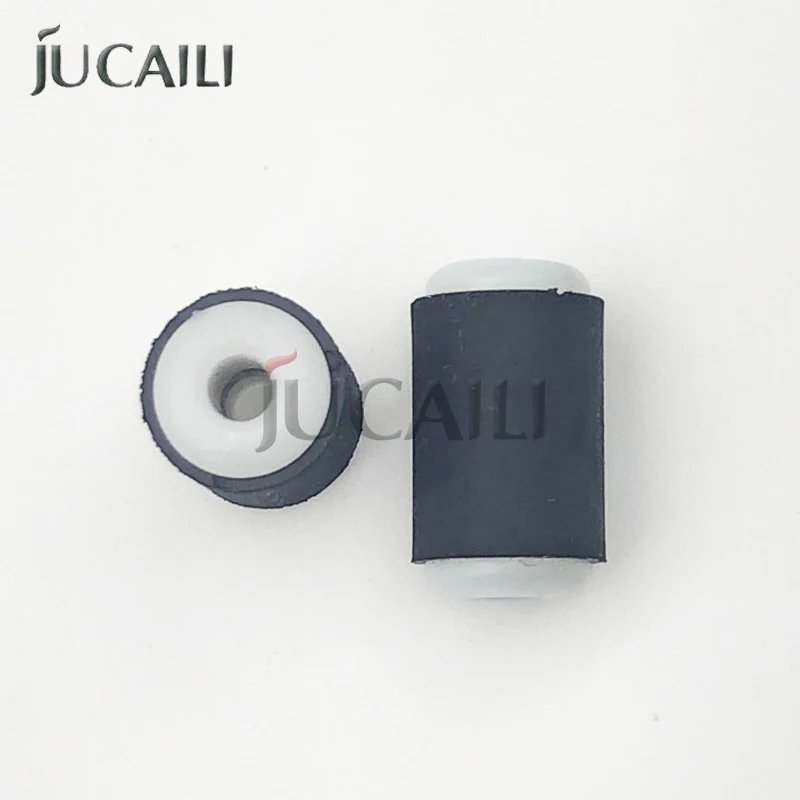 JUCAILI 10PCS Pinch Rubber Rollers-18×10×3mm Paper Press Wheels-Compatible with Allwin / Yaselan / Xuli / Dika Inkjet Printers