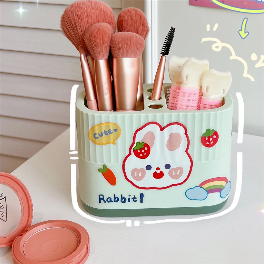 2023 New Pens Organizer Refrigerator Pen Holder Creative Tube Sweet Pencil Case Large-capacity, Desktop Organizer Storage Kawaii