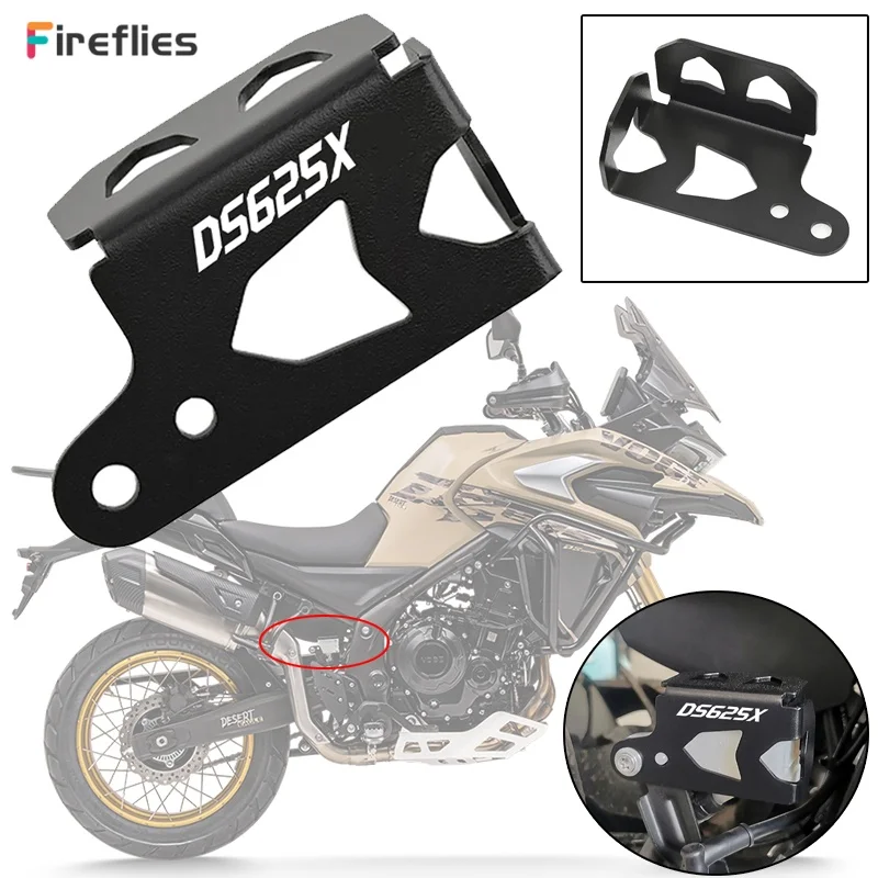 2025 New For Loncin Voge Valico DS625X 625DSX DSX 625 Motorcycle Rear Brake Fluid Reservoir Cover Guard Oil Cup Protector