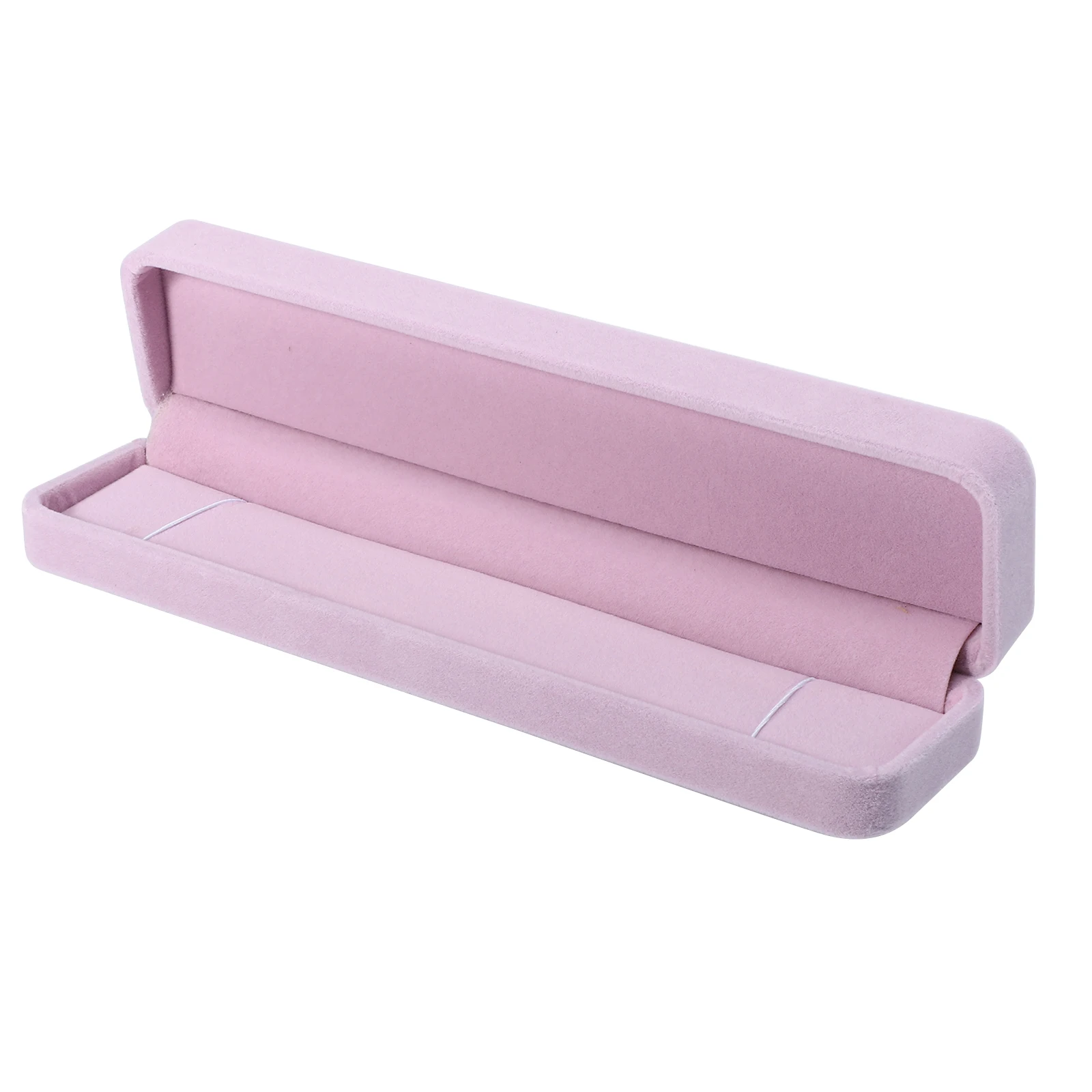 

Flannel Jewelry Box Gift Packaging Case For Ring Earring Necklace Watch Storage Dustproof Lining Gift Box For Valentine Birthday