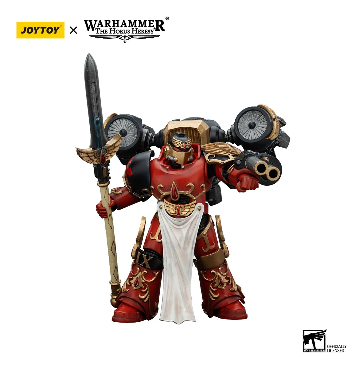 

JOYTOY Warhammer 40000/40k The Horus Heresy Blood Angels Dawnbreaker Cohort Dawnbreaker Champion Action Figure Doll Model Gift