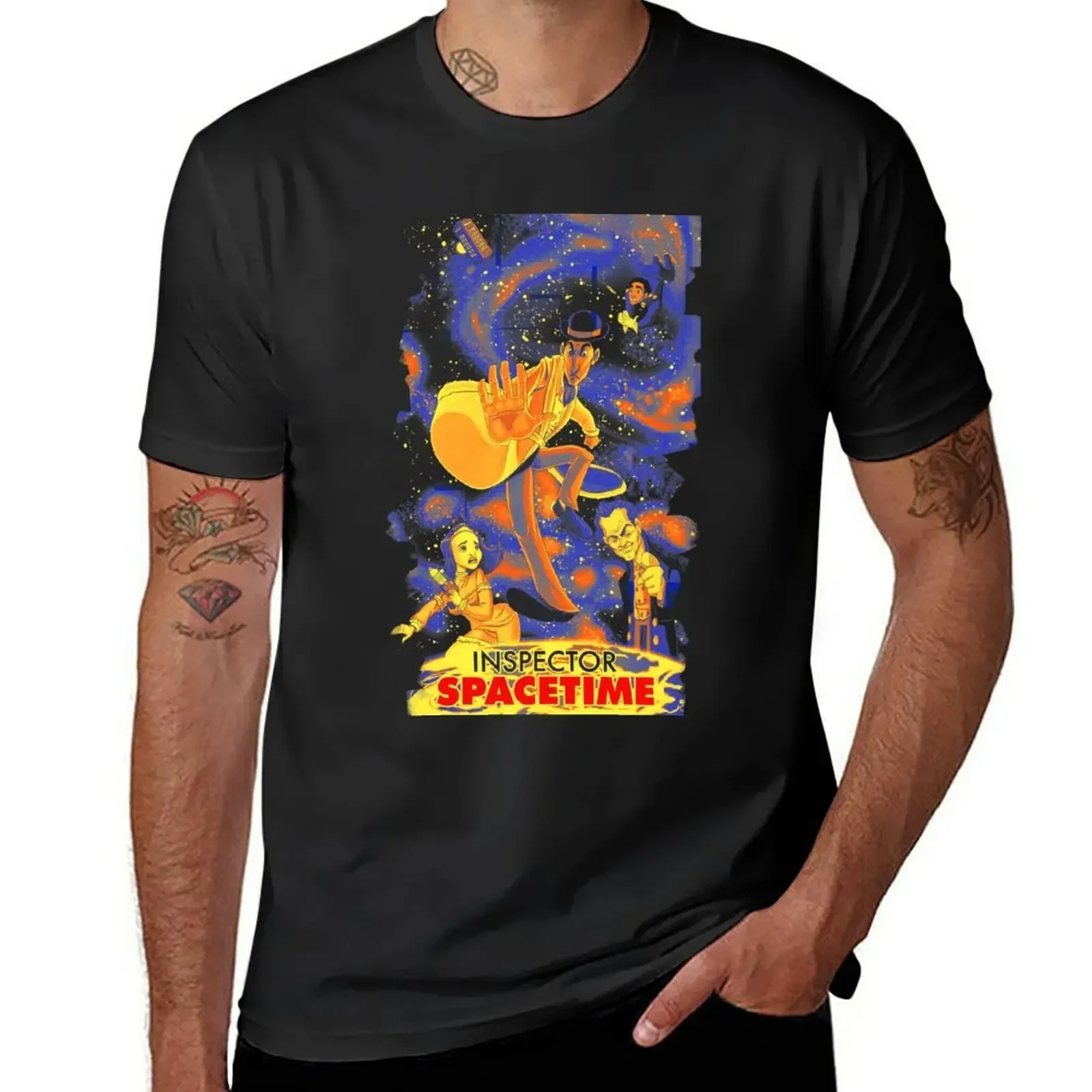 

Inspector Spacetime T-Shirt anime clothes funnys sublime t shirts men