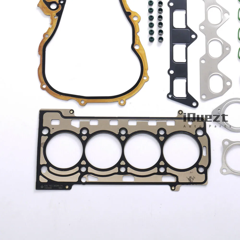 Engine Gaskets Seals Repair Overhaul Kit for VW Golf Jetta Passat Tiguan 1.4 TSI EA111