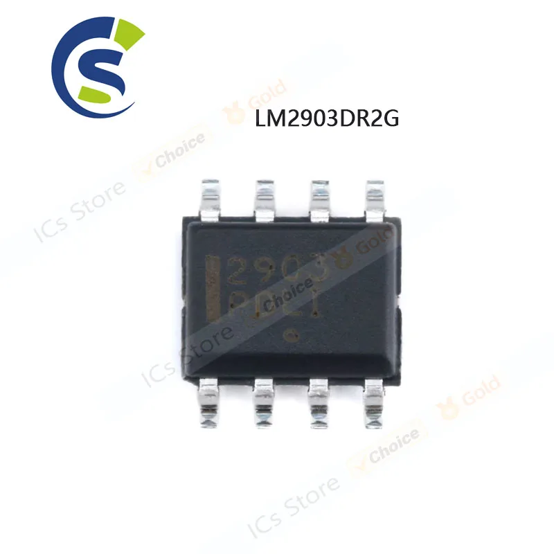 10PCS new and original SMD LM2903 SOP LM2903DR SOP-8 LM2903DR2G