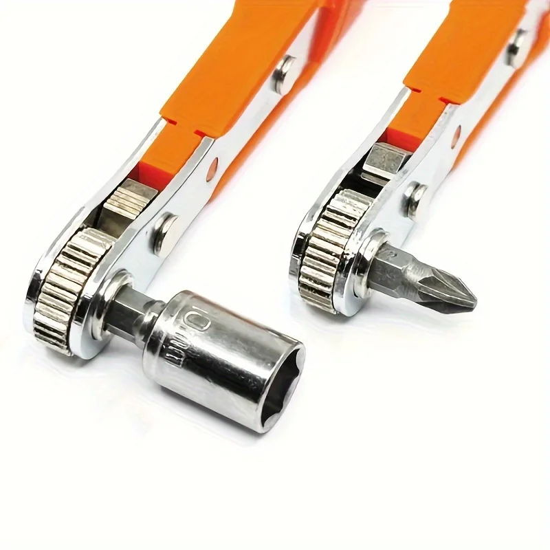 1/11/20pcs Two-Way Multi-functional Mini 36-tooth Ratchet Screwdriver, Dual-purpose Small Space Operation Drill Sleeve