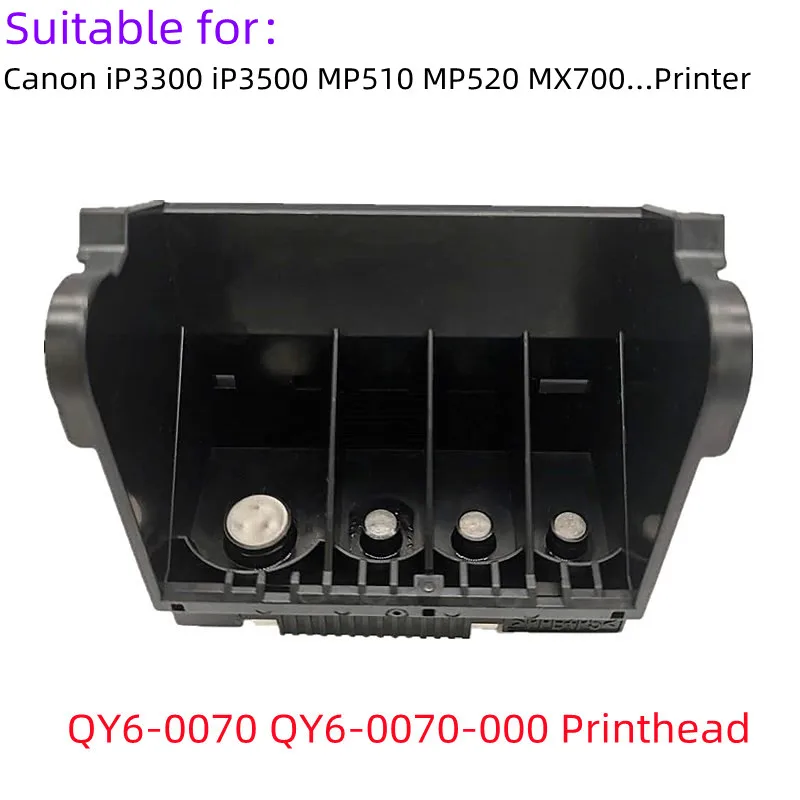 Cabezal de impresión QY6-0070, boquillas para Canon iP3300, iP3500, MP510, MP520, MX700