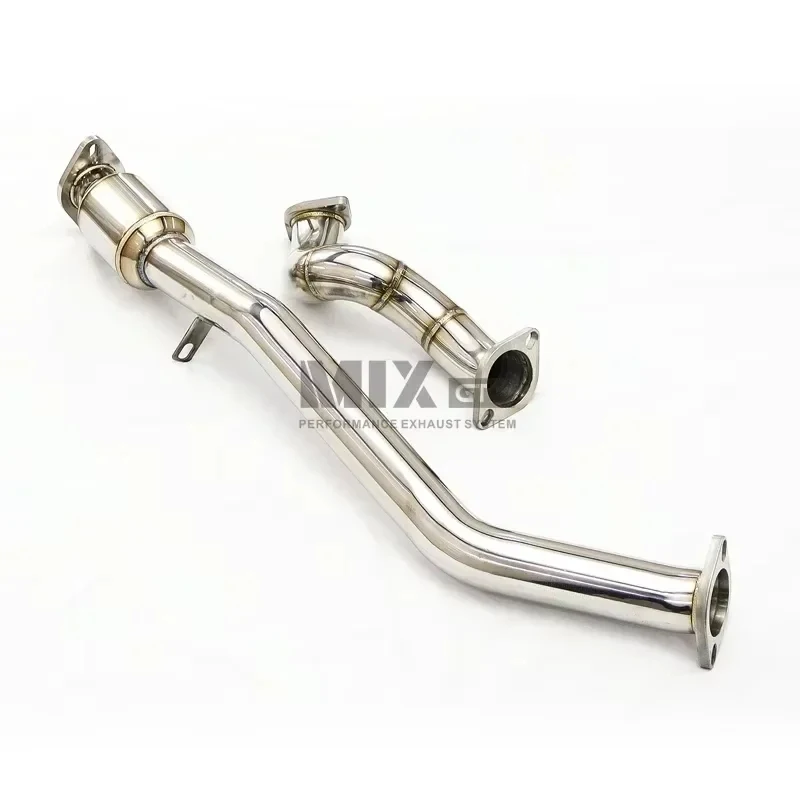 High Exhaust Front Racing Performance 86 2.0 304 Stainless Steel Middle Tube Muffler