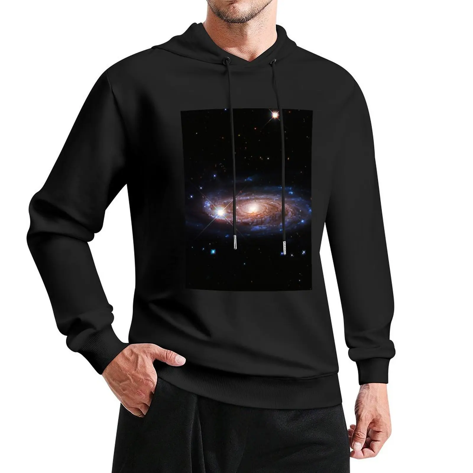 

Hubble Telescope: UGC 2885 galaxy Pullover Hoodie men's sweat-shirt set anime clothing men clothes men's hoodies