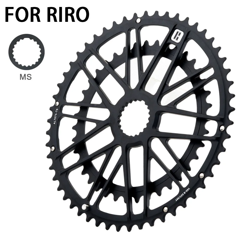 RIRO direct mount chainring FOR carbon crankset plate 52 36 50 34 53 39 crowns dishes alugear chainring road bike 11 12 speed