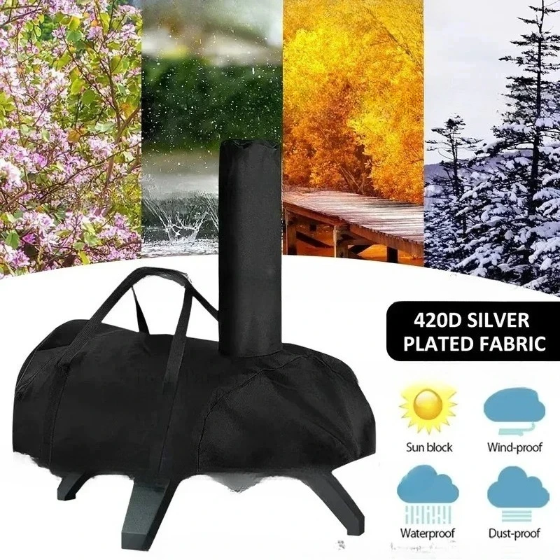 Чехол для портативной печи для пиццы Ooni Karu 12/16, водонепроницаемый, из прочной ткани 420D Чехол для портативной печи для пиццы Ooni Karu 12/16, водонепроницаемый, из прочной ткани 420D